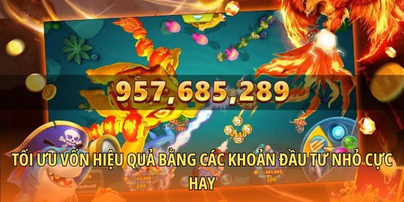 Tối ưu vốn hiệu quả bằng các khoản đầu tư nhỏ cực hay